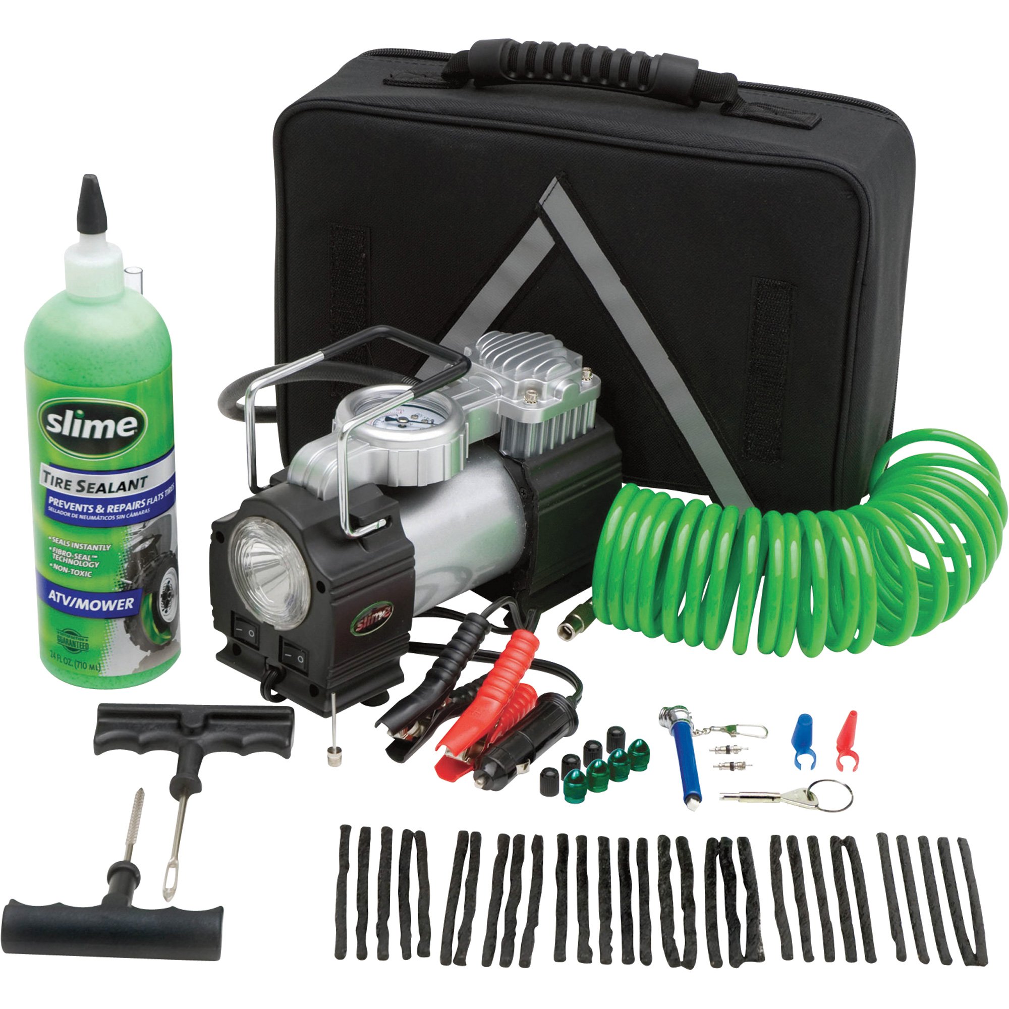 Slime Power Spare Flat Tire Repair Kit — Model# 70004